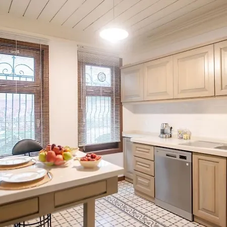 Historical Greco-ottoman Pavilion Near Tram In Fatih Apartment *